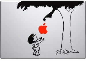 Newton Tree MacBook Decal