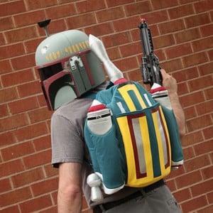 Star Wars Boba Fett Plush Rocket Backpack