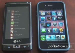 Windows Phone 7 VS Apple iOS 4 (Video)