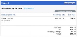UK Apple TV Now Shipping