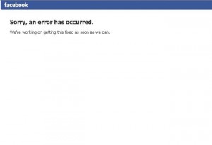 Facebook down