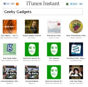 iTunes Instant Created By 15 Year Old