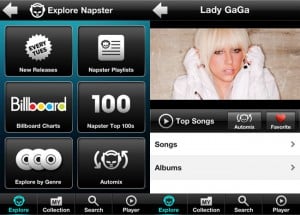Napster iPhone App Now Available