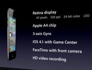 New Apple iPod Touch Announced