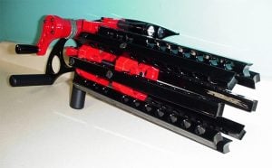 rubberband gatling gun