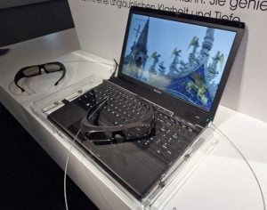 Sony Shows Off 3D Vaio Notebook