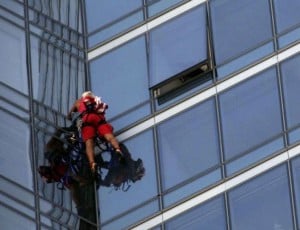 Man Scales 58 Storey Building With Suction Cups