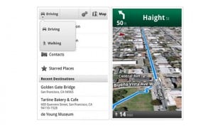 walking navigation