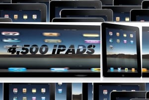 4,500 iPads