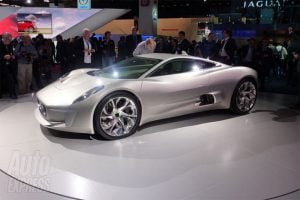 Jaguar C-X75 Electric Supercar