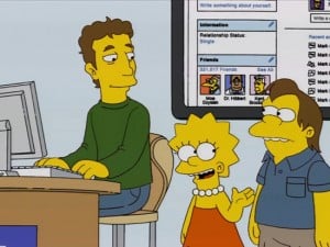 Mark Zukerberg Simpsons