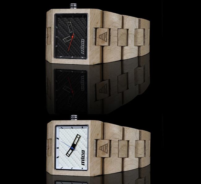 Mica Plank Wooden Watch