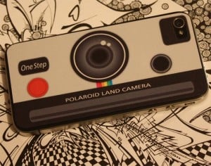 Polaroid Land Camera iPhone 4 Decal
