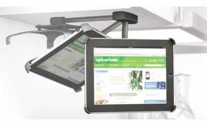 Under Cabinet iPad Mount