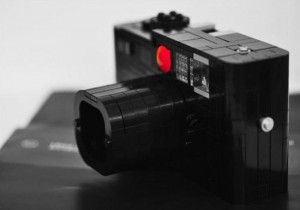 Working Lego Leica M8 Camera