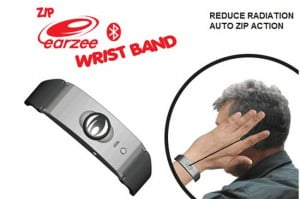 Zip Earzee Bluetooth Earpiece Wristband