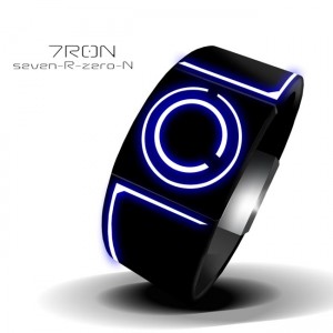 Tron Inspired LED Watch
