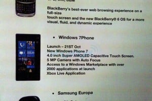 Windows Phone 7 UK Release Date 21st October 2010?
