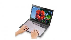 AUO Solar Powered Touch Laptop Keyboard