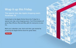 Apple Special Shopping Event Friday 26th