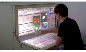 BendDesk Multi-Touch Concept Desktop
