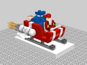DIY Lego Santa