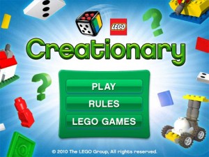 Lego Creationary iPad App Released