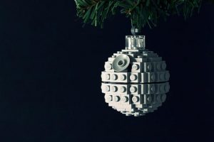 Lego Death Star Ornament