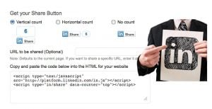 LinkedIn Share Button