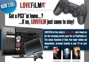 PS3 Lovefilm