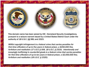 US Goverment Seizes BitTorrent Sites