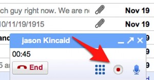 gmail call recording