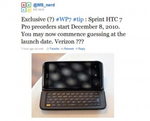 HTC 7 Pro