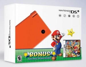 orange nintendo DSI