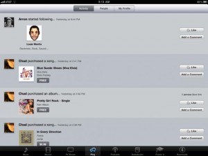 Ping iPad