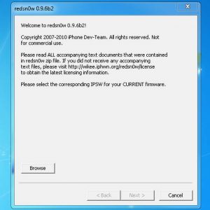 Redsn0w iOS 4-1