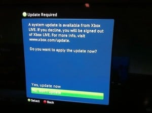 Xbox 360 Update