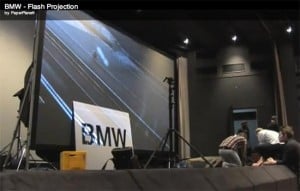BMW Flash Projection