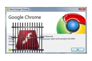 Chrome Sandboxes Flash Player