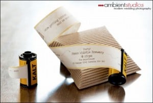 Film Roll invitation