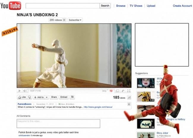 Google Nexus S Gets Unboxed By Ninjas