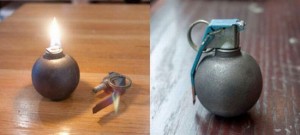 Grenade Lamp