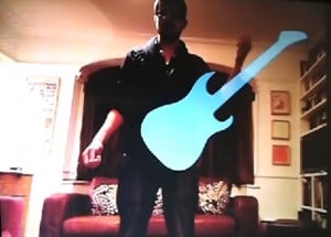 Kinect Air Guitar Hack