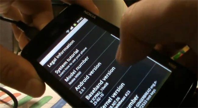 Android Gingerbread 2.3