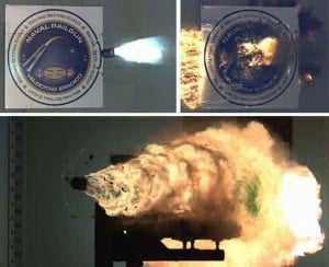 Railgun test