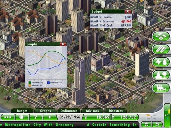 Simcity iPad
