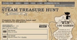 Steam Treasure Hunt