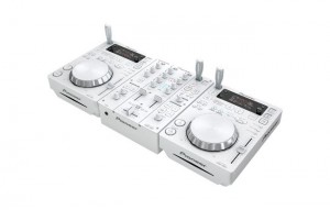 White Pioneer DJ Mixers CDJ-350 DJM-350