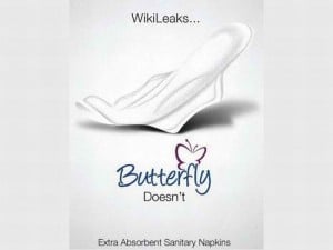 Wikileaks Napkin
