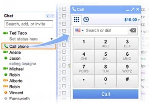 Gmail Voice Calls